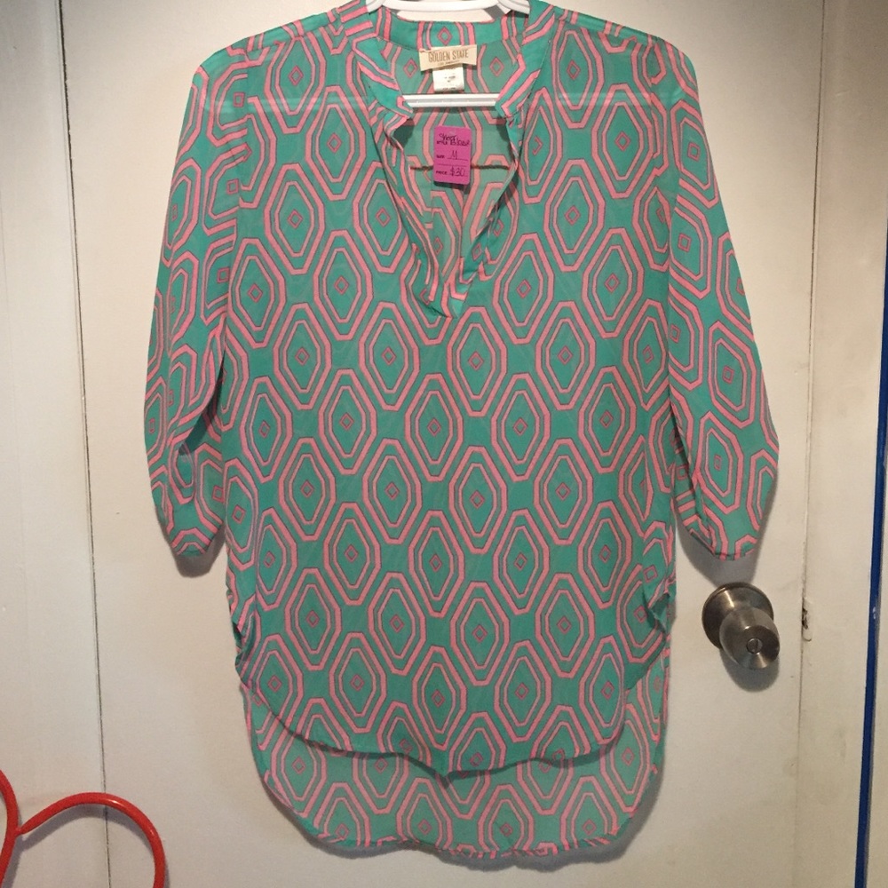 Sheer blouse
